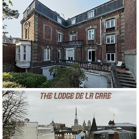 Lodge De La Gare Vue Cathedrale Rouen Exterior foto